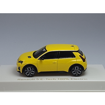 Renault 5 E-Tech 100% Electric 2024 Pop yellow - skala 1:43 - Norev
